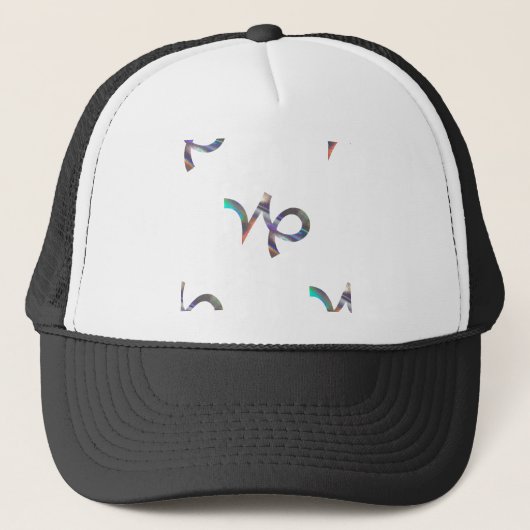 Casquette hologramme Capricorne (Devant)
