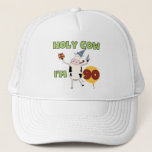 Casquette Holy Cow I'm 90 Birthday Tshirts and Gifts<br><div class="desc">90th birthday T-shirts,  mugs,  cards,  stickers,  90th birthday buttons,  magnets,  bags,  and more with a cute cow design.</div>