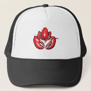 Casquette homard réaliste