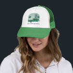 Casquette Home est l'endroit où vous le garez -Camper Traile<br><div class="desc">Découvrez cette superbe remorque de camping-car vintage et préparez-vous à votre voyage ! Consultez ma boutique pour plus de designs aussi!</div>