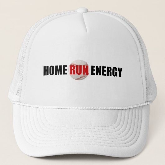 Casquette Home Run Energy Baseball Tee (Devant)