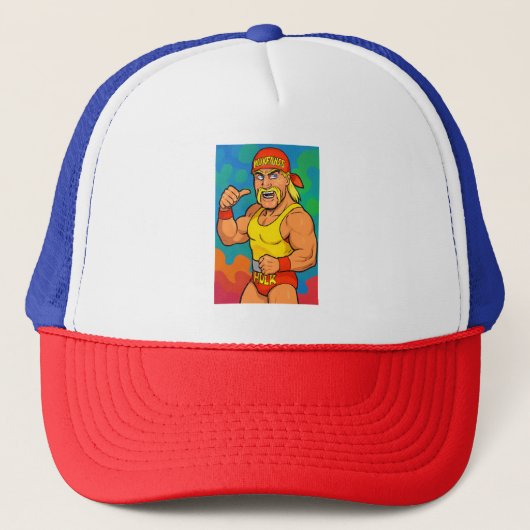 Casquette Hommage à Hulk Hogan (Devant)