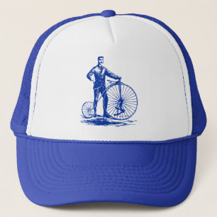 Casquette Homme avec Penny Farthing - Marine Blue