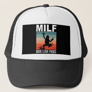 Casquette Homme j'aime les grenouilles