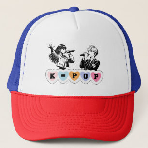 Casquette Hommes Femmes Idols Chantant KPop Hearts Musique D