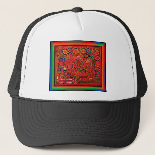 Casquette Hommes indiens cunas à Cayucos