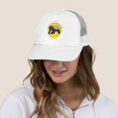 Casquette Honey Badger Funny Slogan Ne pas m'appeler Jaune P (En situation)