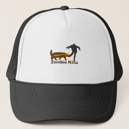 Casquette Honey Badger Zombie Killa (Devant)