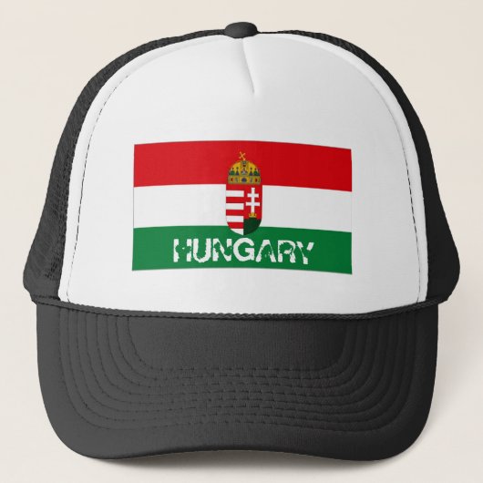 Casquette hongrois de drapeau de la Hongrie (Devant)