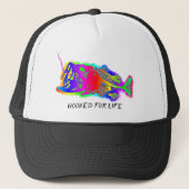 Casquette HOOKED FOR LIFE Multi-Color (Devant)