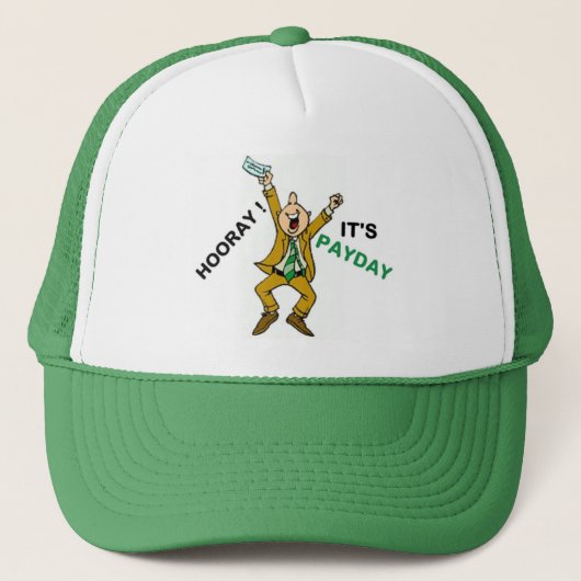 CASQUETTE HOORAY ! C'EST PAYDAY (Devant)