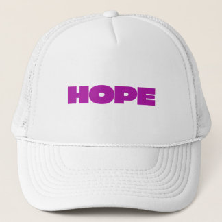 Casquette Hope - Chapeau de camion blanc