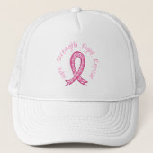 Casquette Hope Strength Fight Repeat Pink Ribbon Fighters (Devant)