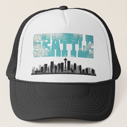 Casquette Horizon de Seattle Washington (Devant)