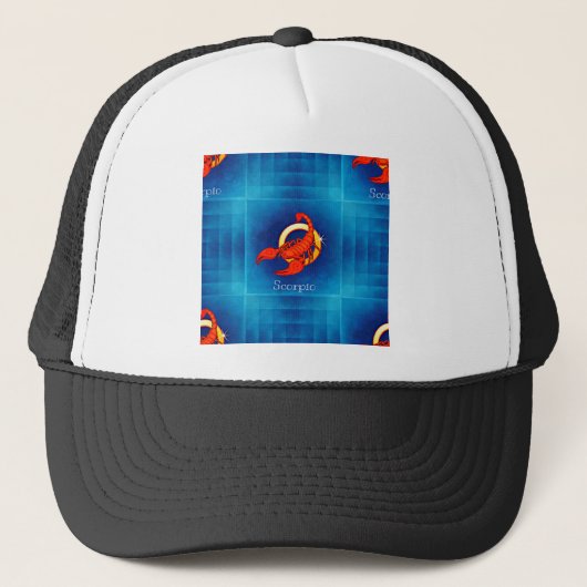 Casquette horoscope de scorpio (Devant)
