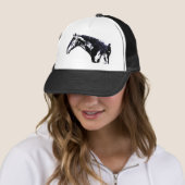 Casquette Horse Pop Art (En situation)