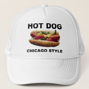 Casquette Hot-dog de style de Chicago