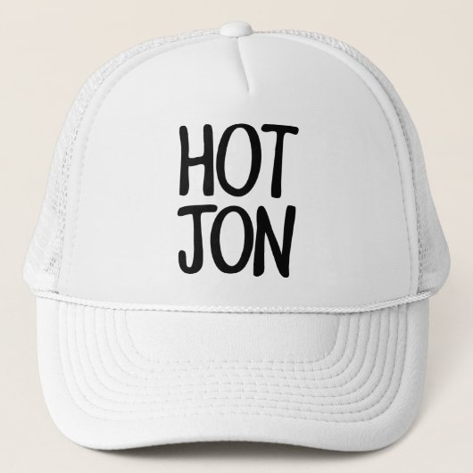 CASQUETTE HOT JON (Devant)