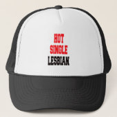 Casquette Hot Single Lesbian (Devant)