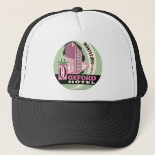 Casquette Hôtel Oxford, Montevideo, Uruguay, Vintage voyage