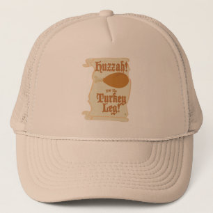 Casquette Hourra Jambe de Dinde Design de Repas Drôle
