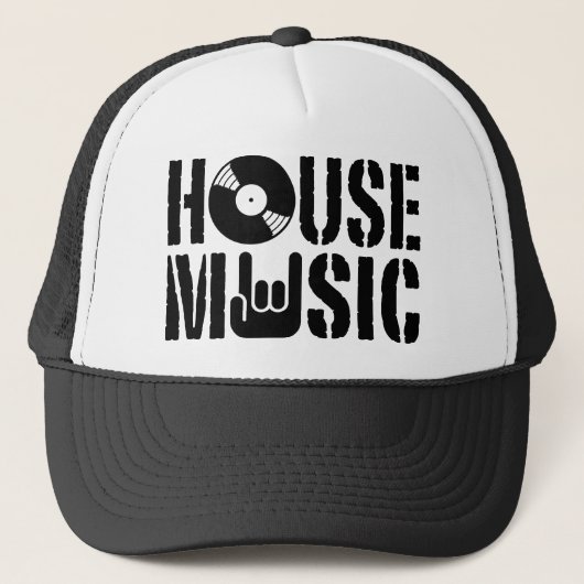 Casquette House Music (Devant)