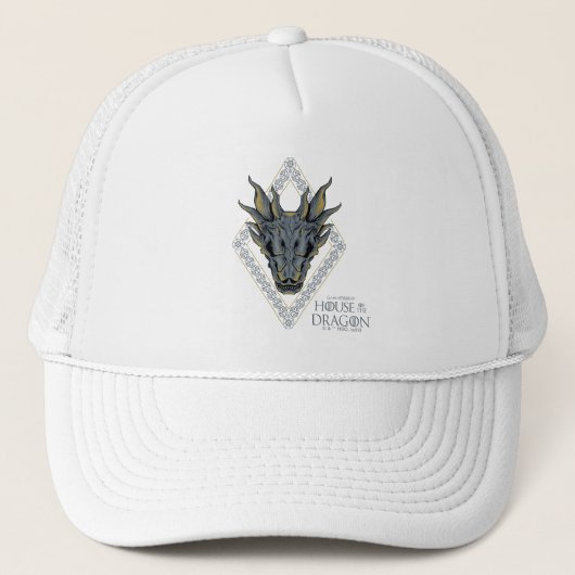 Casquette HOUSE OF THE DRAGON | Balerion Skull Diamond Crest (Devant)