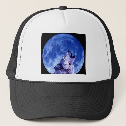 Casquette Howling Wolf à Moon (Devant)