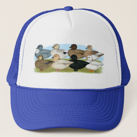 Casquette Huit canards d'appel (Devant)