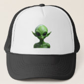 Casquette humanoïde vert (Devant)