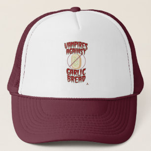 Casquette Humour d'Halloween Vampire Anti Garlic Pain