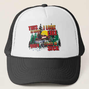 Casquette Humour motoneige
