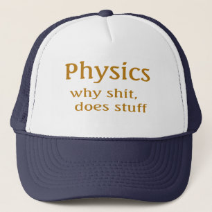 Casquette humour physique