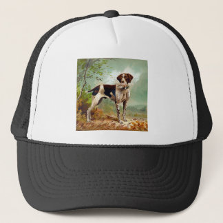 Casquette Hunter dog with bird in mouth