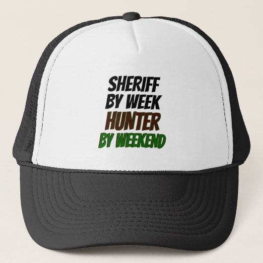 Casquette Hunter Sheriff (Devant)