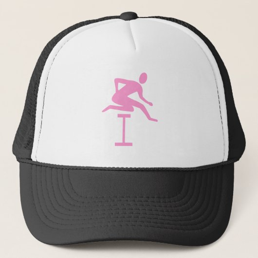 Casquette Hurdling - Rose (Devant)