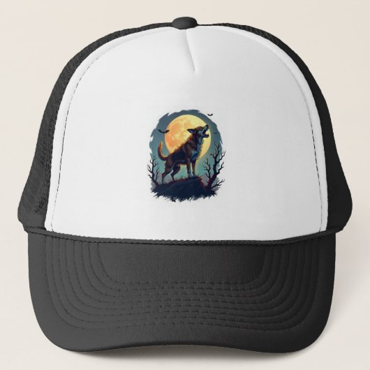 Casquette Hurlement de Beagle Loup-Garou (Devant)