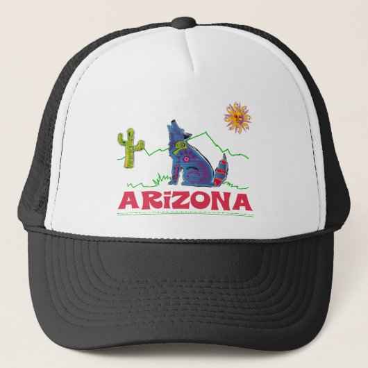 Casquette Hurlement de coyote de l'Arizona (Devant)