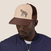 Casquette Hyena Stencil (En situation)