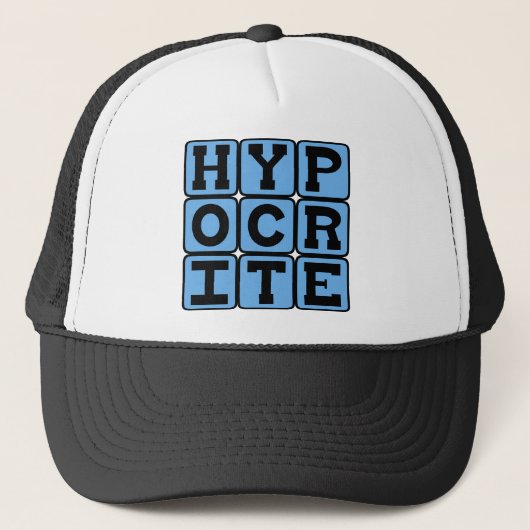 Casquette Hypocrite, menteur (Devant)
