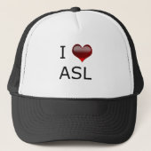 CASQUETTE I <3 ASL (Devant)