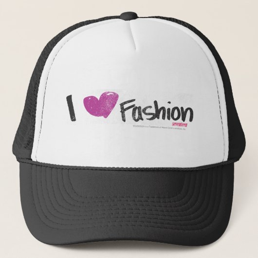 Casquette I Aqua de mode de coeur (Devant)