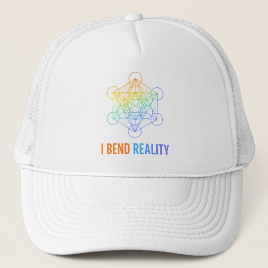 Casquette I Bend Reality – Sacred Geometry Energy Design (Devant)