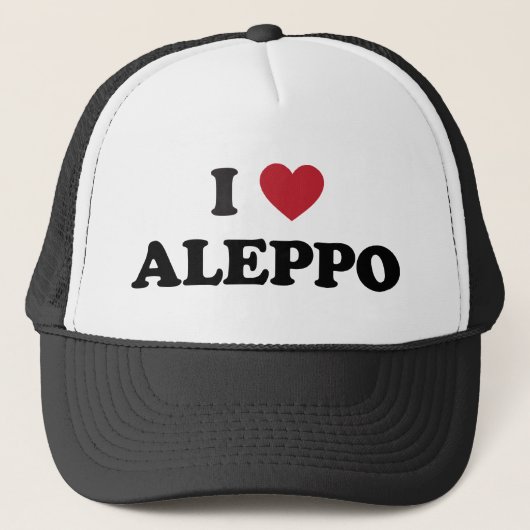 Casquette I coeur Alep Syrie (Devant)