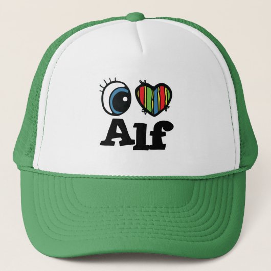Casquette I Coeur (Amour) Alf (Devant)