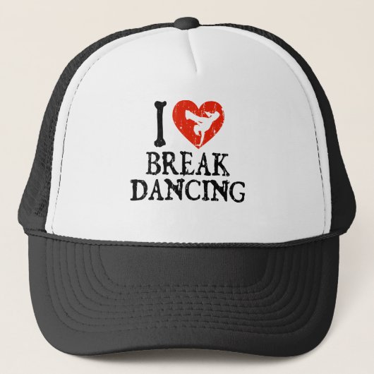 Casquette I coeur Breakdancing - fille (Devant)