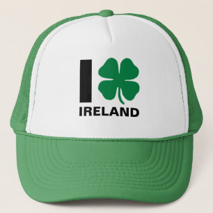 Casquette I [coeur] Irlande - Shamrock