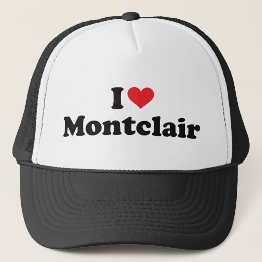 Casquette I coeur Montclair (Devant)