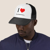 Casquette I coeur Psychométrie (En situation)