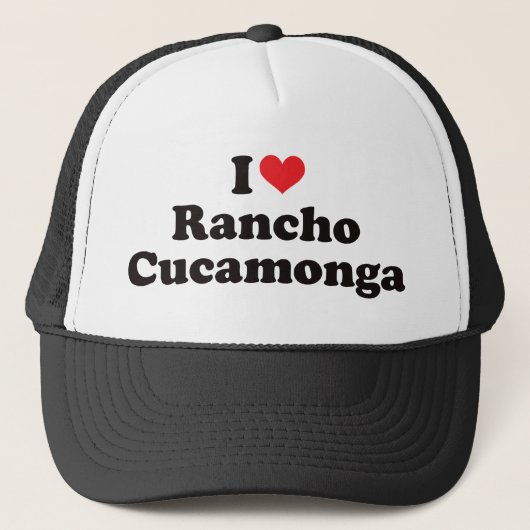 Casquette I coeur Rancho Cucamonga (Devant)